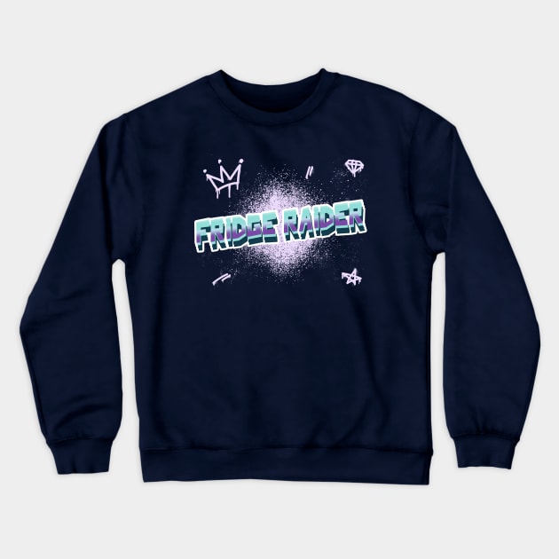 Fridge Raider Crewneck Sweatshirt by nightDwight